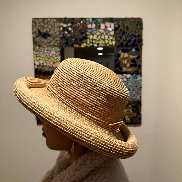 Vintage Handmade Kaminski Australia Raffia Hat Gorgeous, Classic, Trendy, Luxury - Picture 13 of 14